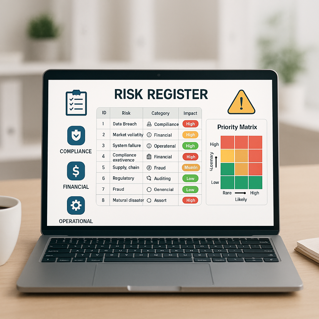 What Goes Into a Risk Register (And Why You Actually Need One)