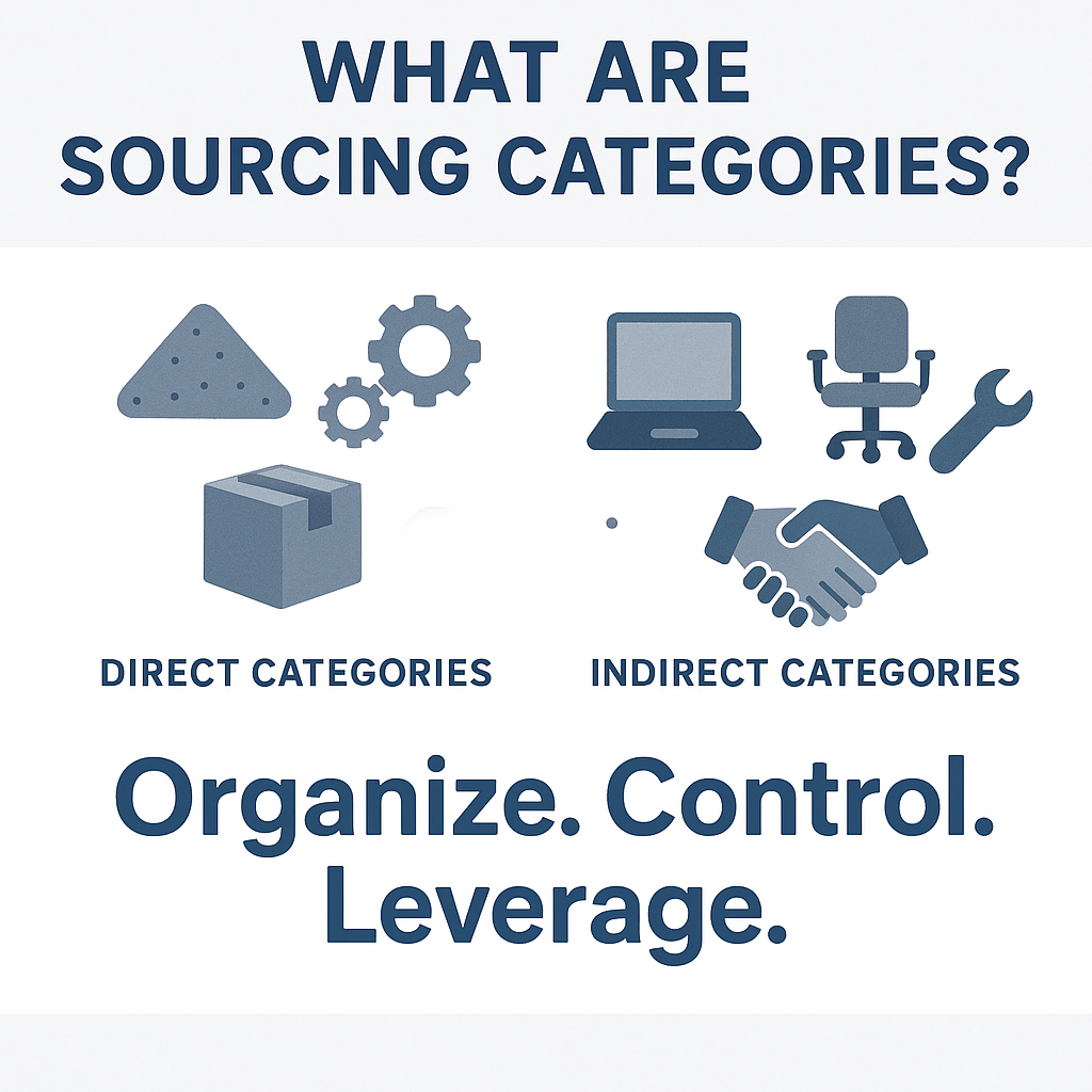 What are Sourcing Categories?